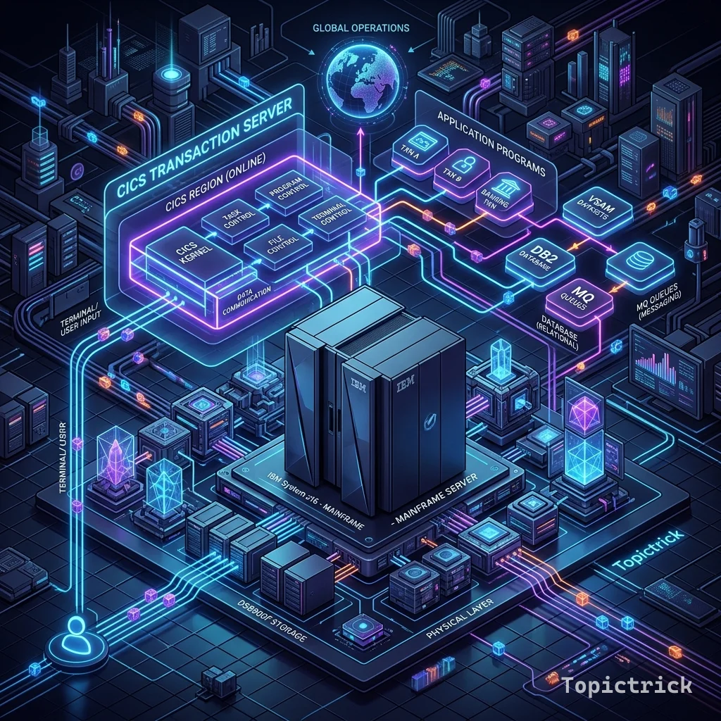 CICS Architecture: Regions, Tasks, DSA & Address Spaces on z/OS