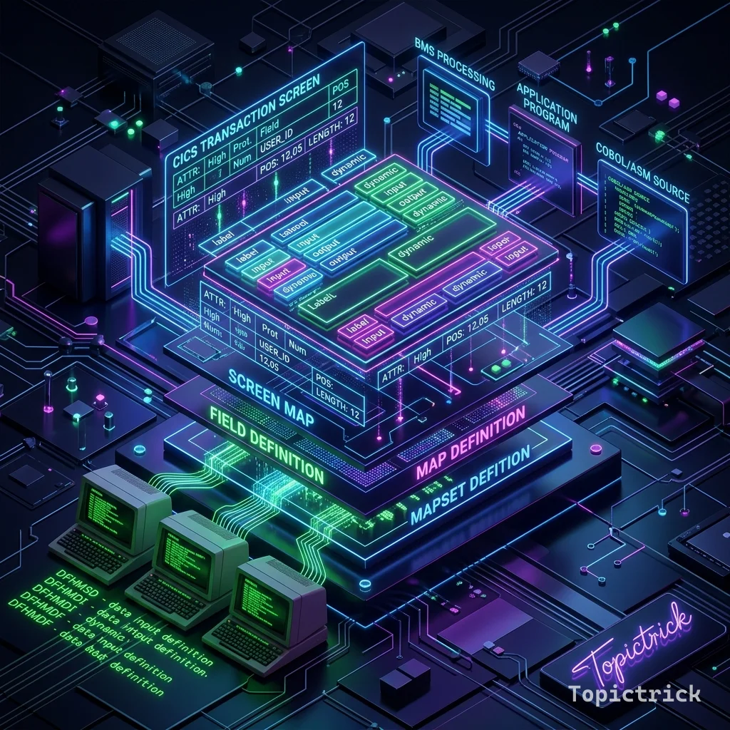 CICS BMS Maps: Complete Guide to Basic Mapping Support (2026)