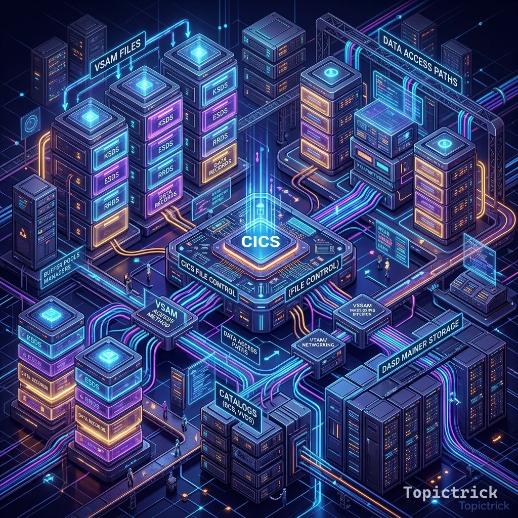CICS File Control: Complete Guide to READ, WRITE, REWRITE, DELETE, BROWSE