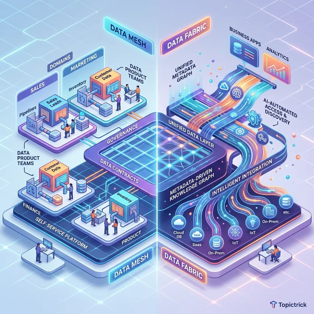 Data Mesh vs Data Fabric: Choosing the Right Modern Data Architecture