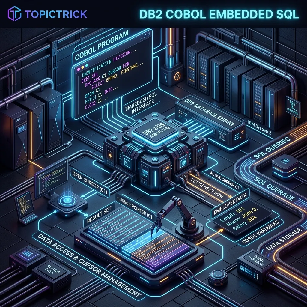 DB2 COBOL Embedded SQL: Complete Guide with Examples