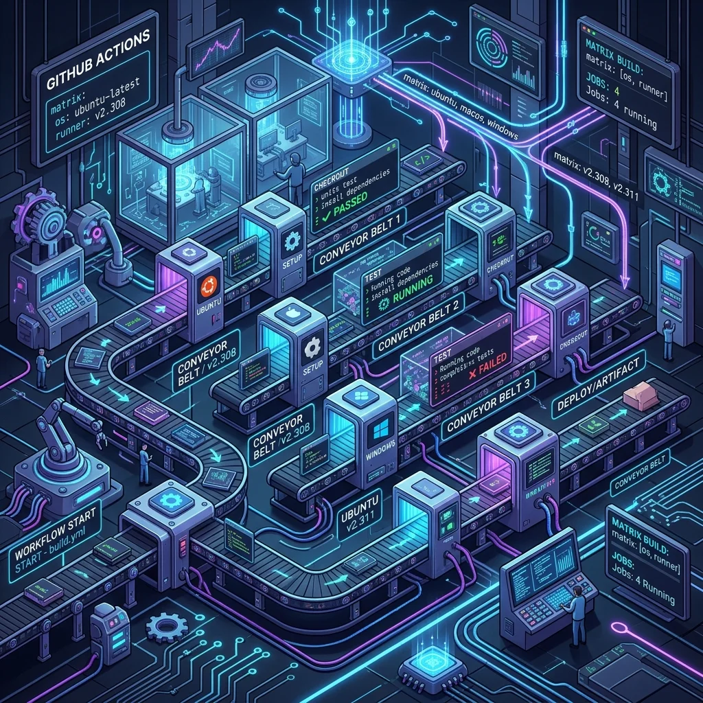 GitHub Actions: Matrix Builds and Parallelism