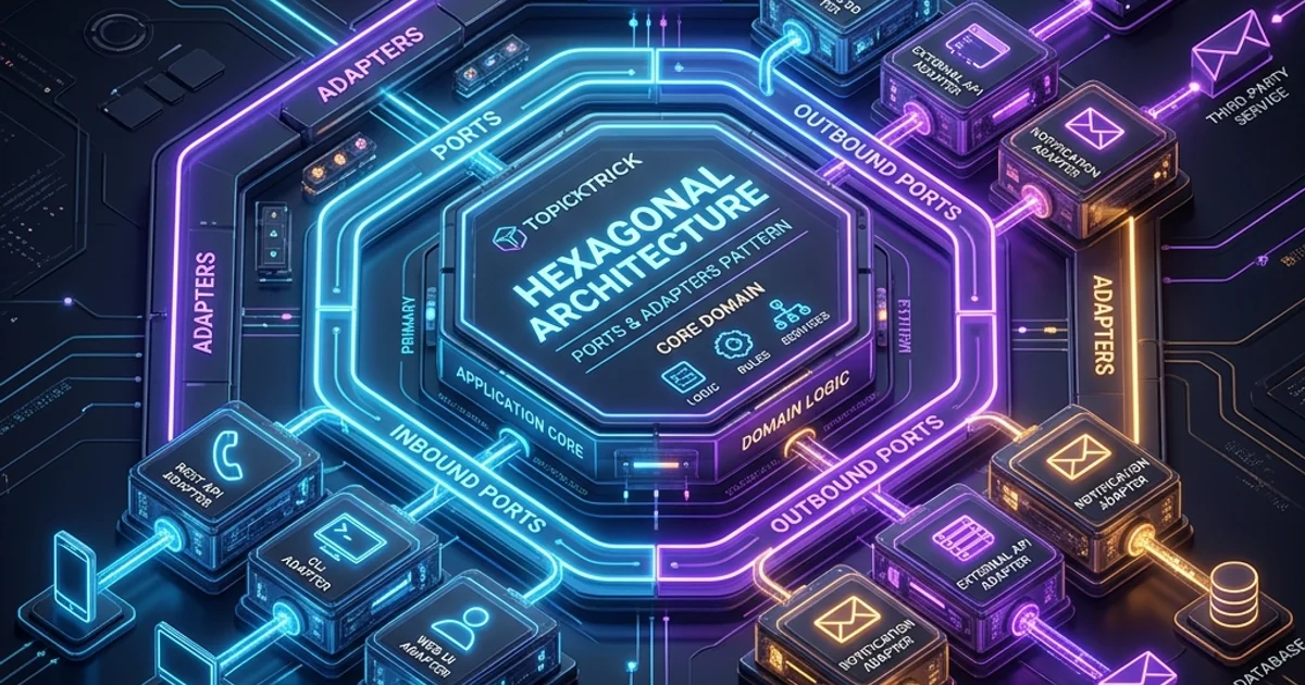 Hexagonal Architecture: Ports and Adapters