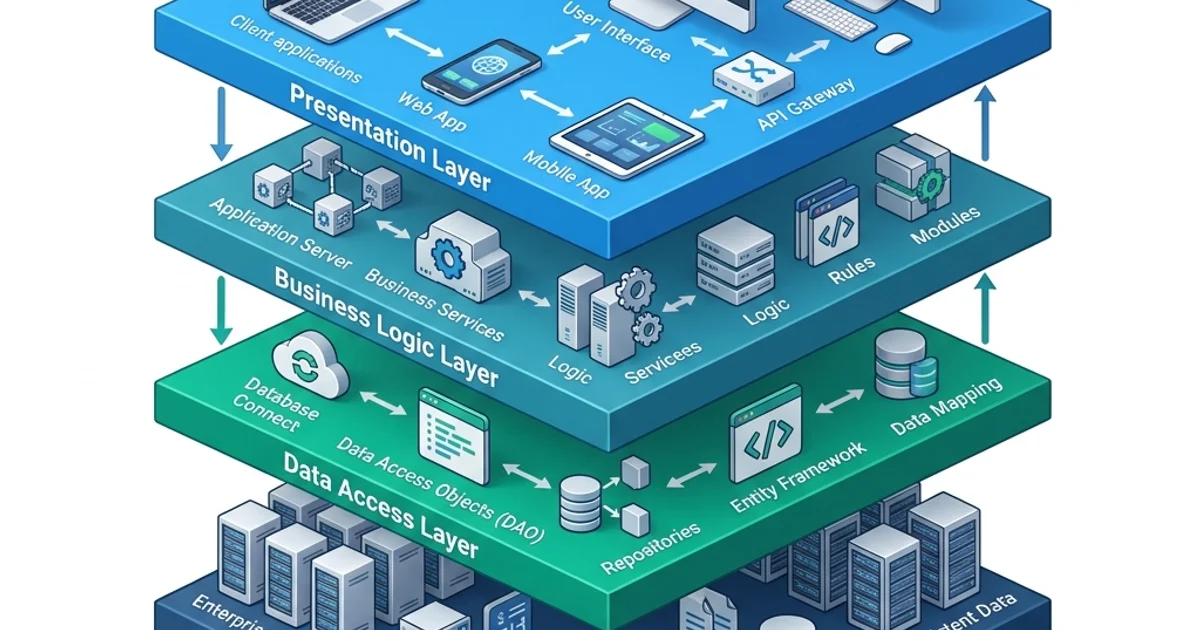 Layered (N-Tier) Architecture: 4 Layers, Sinkhole Anti-Pattern & Trade-offs