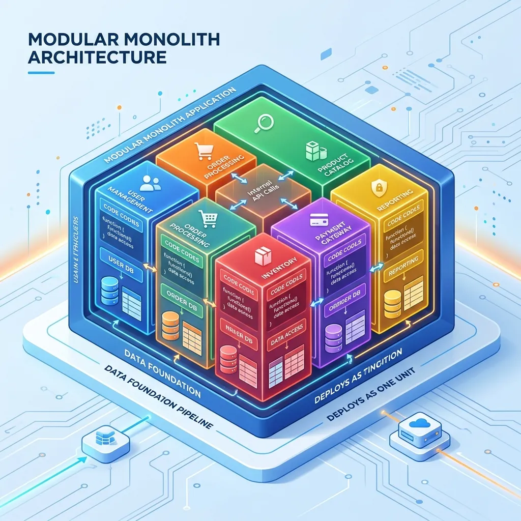 The Modular Monolith: The Architect's Sweet Spot for 2026 Engineering Teams