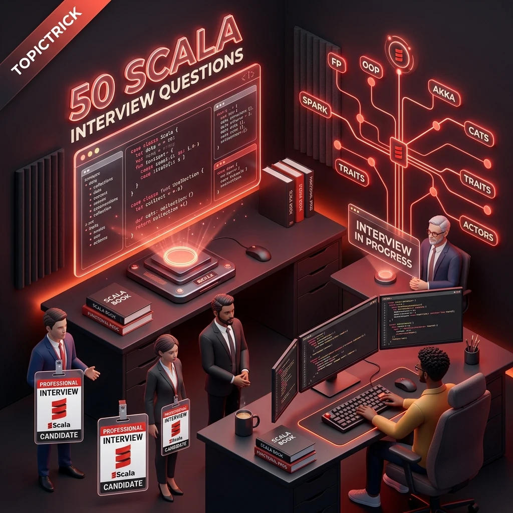 50 Scala Interview Questions and Answers (2026)
