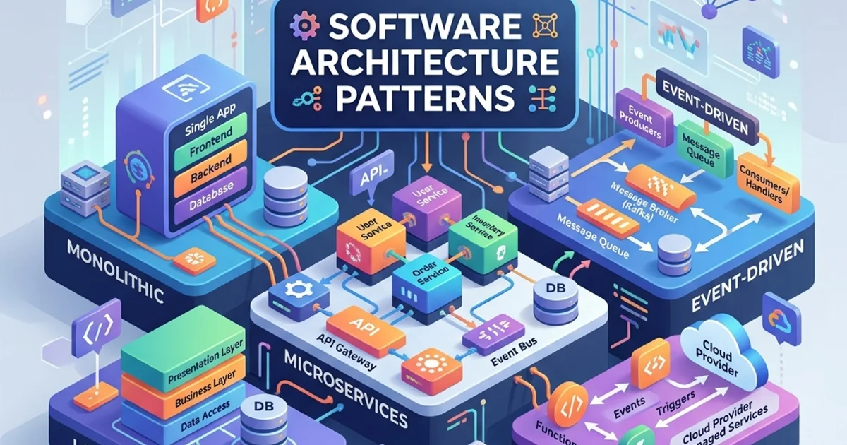 Software Architecture Patterns Overview: The Complete Developer Guide 2026