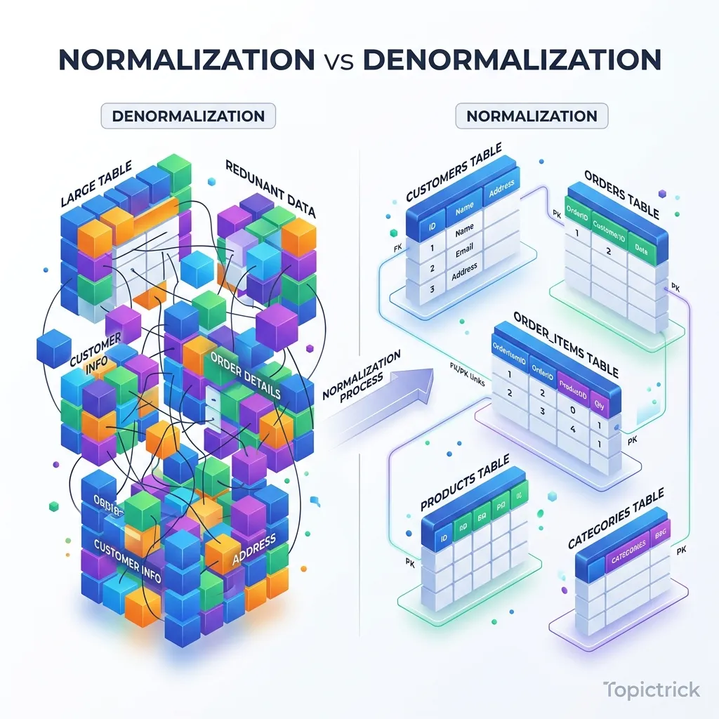 SQL Normalization and Denormalization: The Performance Mirror