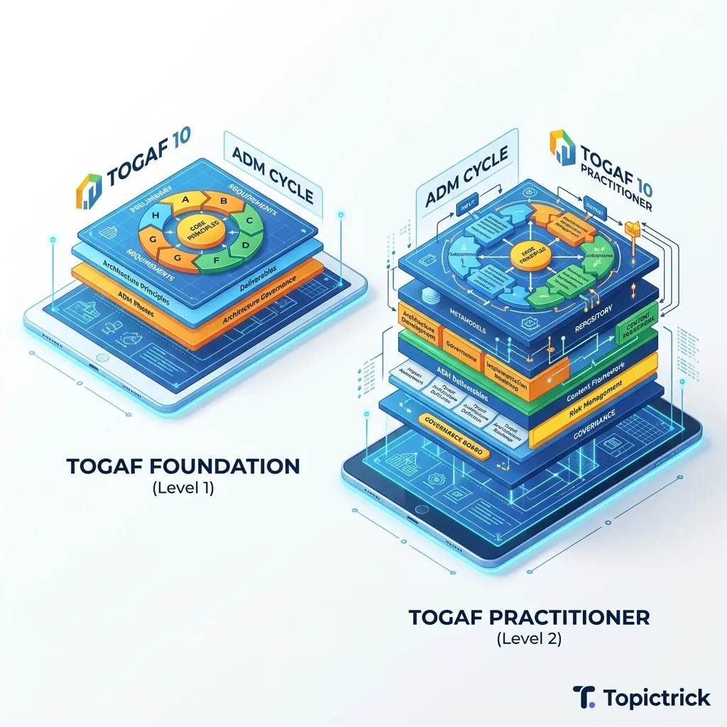 TOGAF 10 Foundation vs Practitioner: Which Certification for 2026?