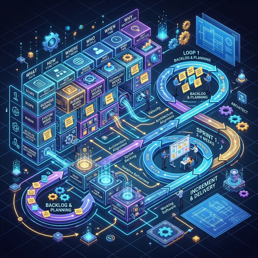 Agile Transformation Using Zachman: Scaling Agile Across Enterprise