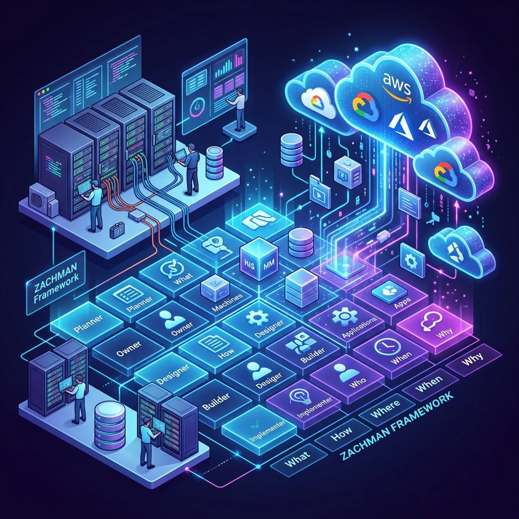 Cloud Migration Strategy Using Zachman Framework: Multi-Cloud Architecture