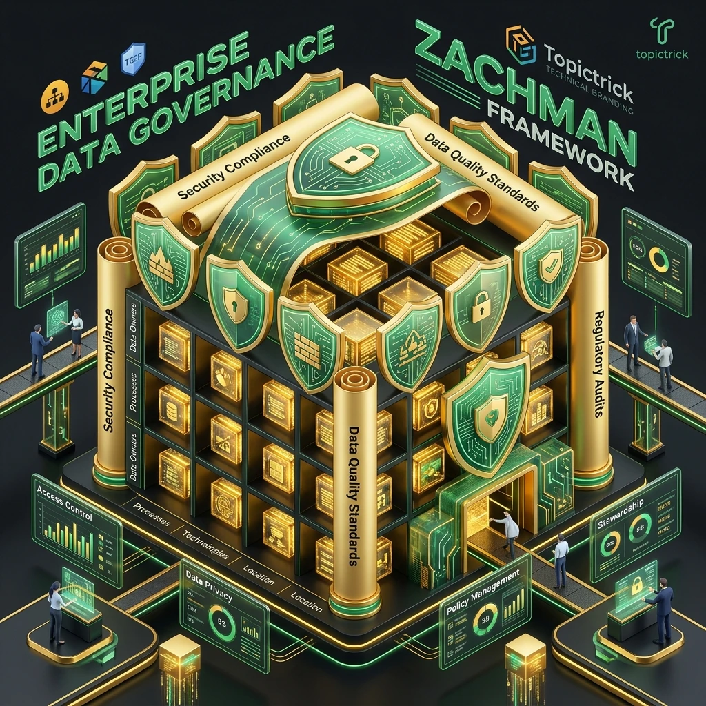 Data Governance Framework Using Zachman Matrix: Comprehensive Strategy