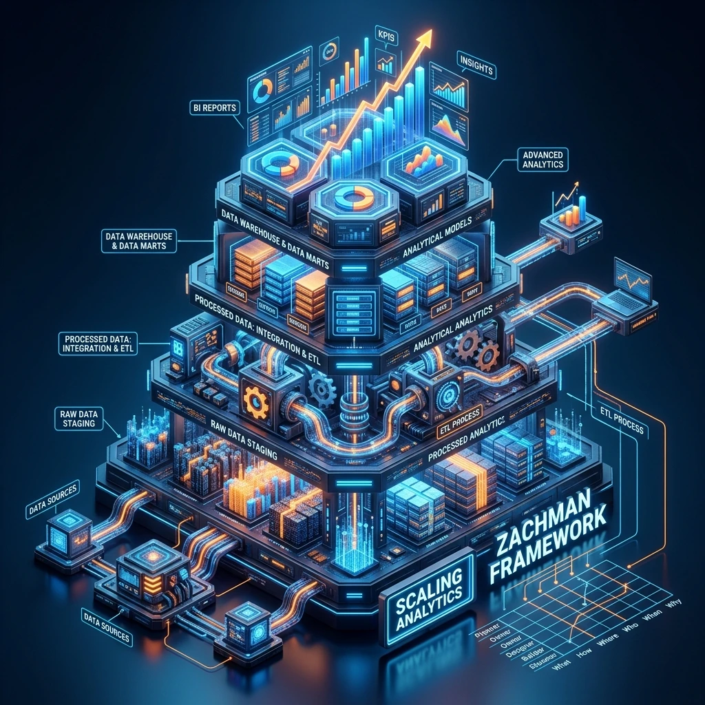 Zachman What Column: Data Models & Inventory Artefacts by Row