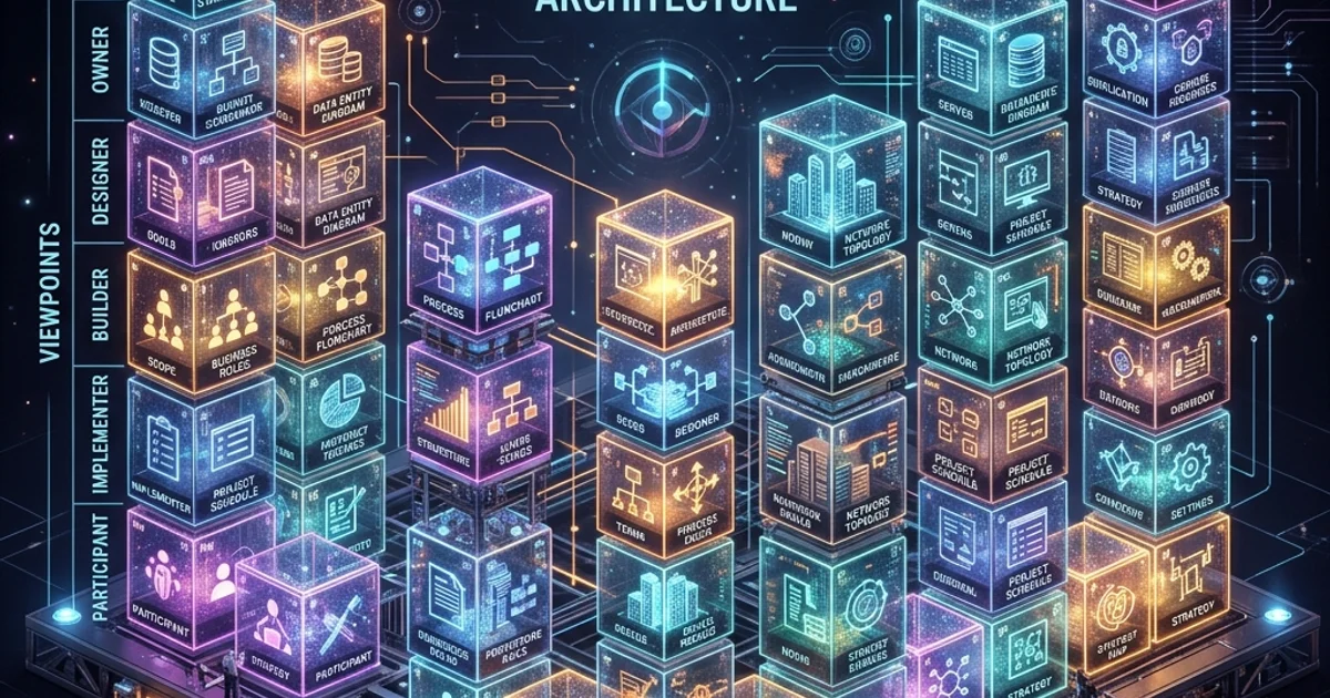 Zachman Framework: All 36 Cells Defined with Artefact Examples